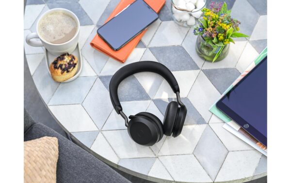 Jabra Evolve2 75 Duo UC Schwarz BT380, USB-A