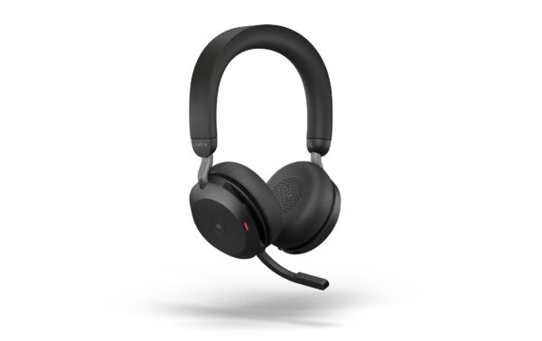 Jabra Evolve2 75 Duo MS Schwarz BT380, USB-C, Stand