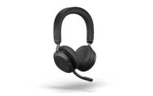 #image_title Jabra Evolve2 75 Duo MS Schwarz BT380, USB-A, Stand