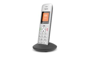 Gigaset E390 HX Handset silber CAT-iq Zusatzmobilteil mit Ladeschale kaufen Schweiz | Mediatech.ch