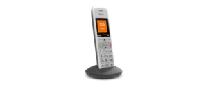 Gigaset E390 HX Handset silber CAT-iq Zusatzmobilteil mit Ladeschale