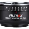 1284050 - Mediatech Viltrox NF-FX1 Manual focus mount adapter Nikon G&D-Mount Serie zu Fuji X spiegellos
