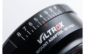 Viltrox NF-FX1 Manual focus mount adapter Nikon G&D-Mount  Serie zu Fuji X spiegellos