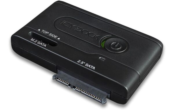 ICY Dock EZ-Adapter 2.5/M.2 SSD zu USB3.2 für 2.5 und M.2 SATA HDD/SSD