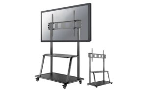 Neomounts NS-M4000BLACK Floor Stand - (height: 131-153 cm)