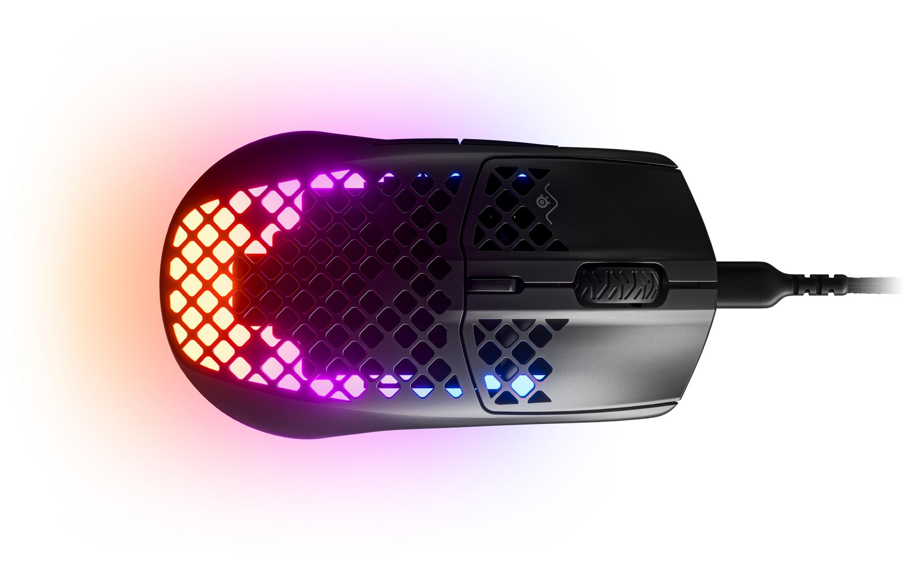 1291313_1 - Mediatech SteelSeries Aerox 3 Mouse schwarz, USB, 8500dpi
