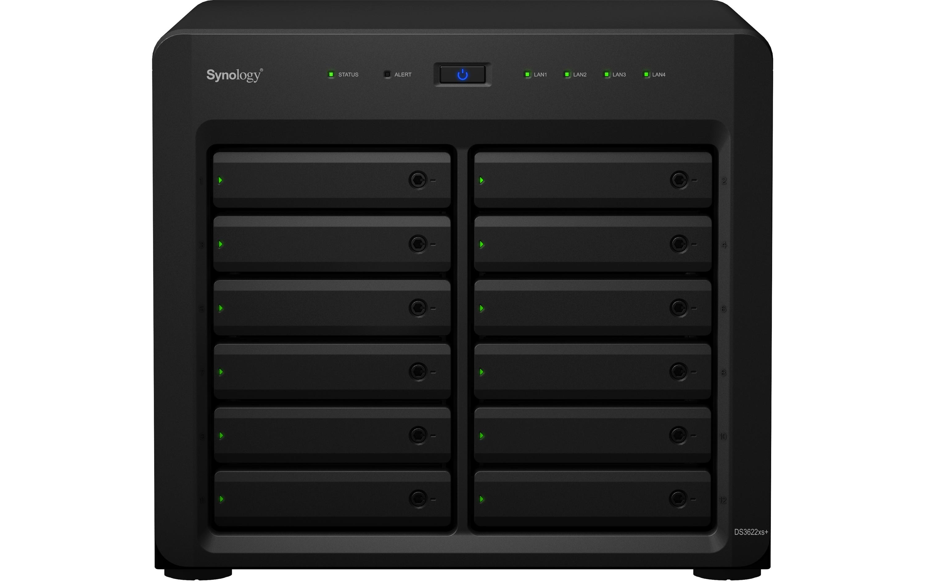 1292009 - Mediatech Synology DS3622xs+, 12-bay NAS Intel Xeon D-1531 6-Core 2.2GHz, 16GB RAM kaufen Schweiz | Mediatech.ch