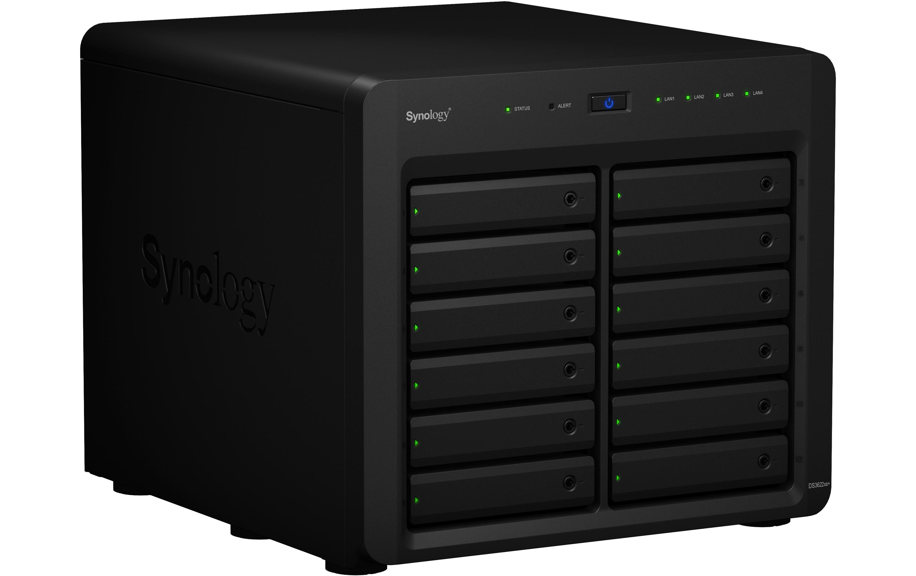 1292009_1 - Mediatech Synology DS3622xs+, 12-bay NAS Intel Xeon D-1531 6-Core 2.2GHz, 16GB RAM