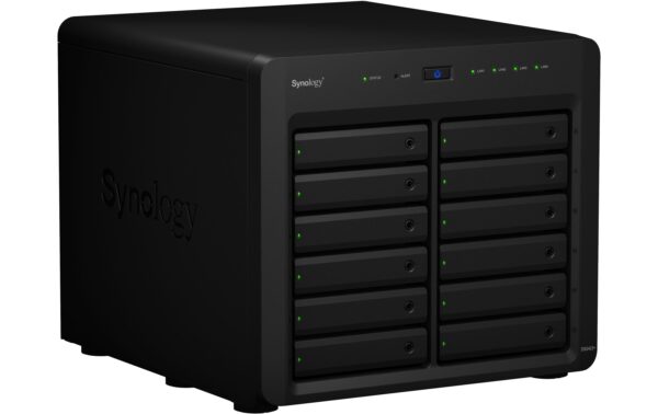 Synology DS2422+, 12-bay NAS AMD Ryzen V1500B Quad-Core 2.2GHz, 4GB RAM