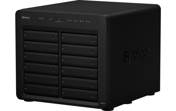 Synology DS2422+, 12-bay NAS AMD Ryzen V1500B Quad-Core 2.2GHz, 4GB RAM