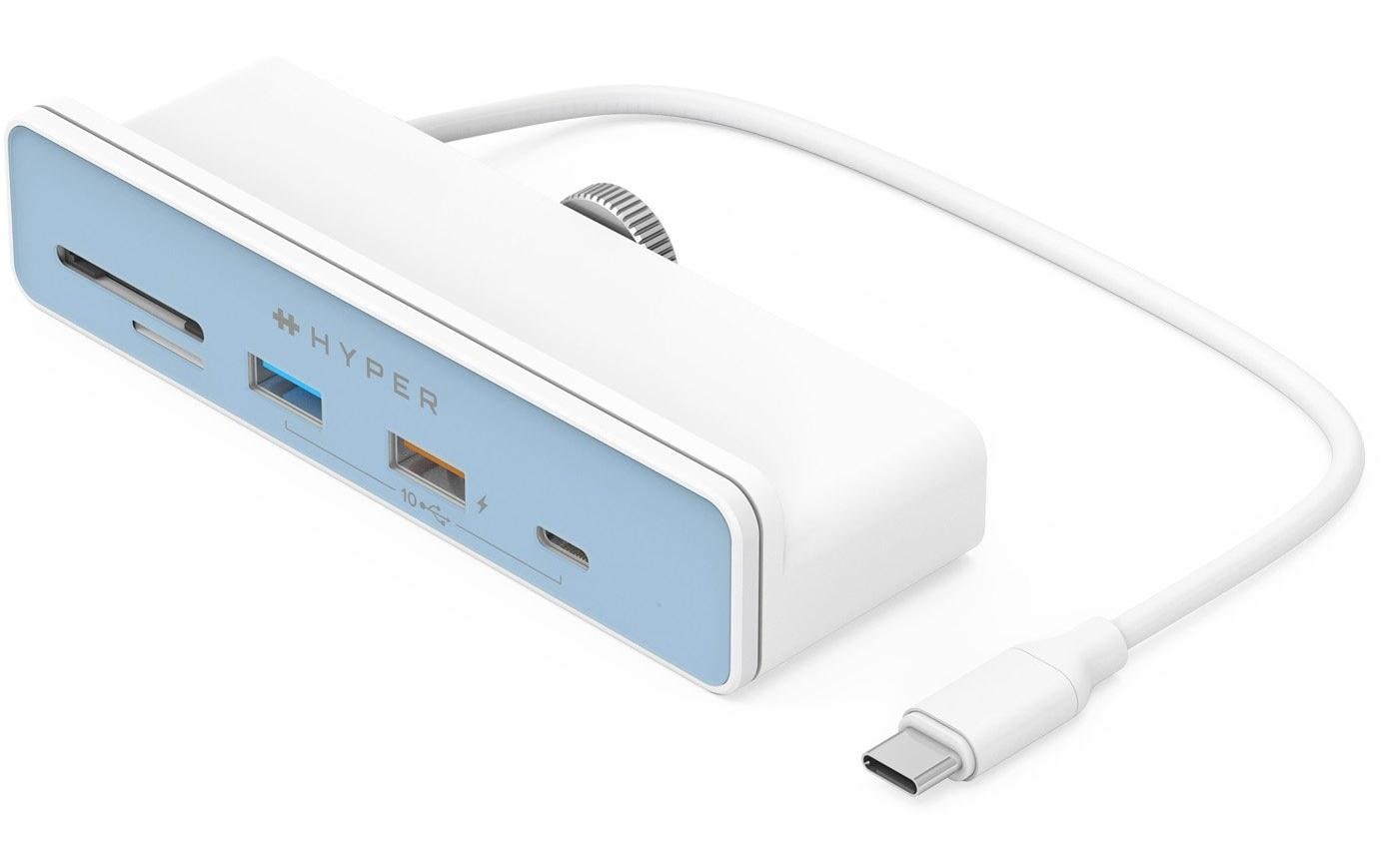 1292278 - Mediatech HYPER 6-in-1 Hub für iMac 24 in passenden Farben HDMI, SD/micro, USB-C, USB-A kaufen | Mediatech.ch
