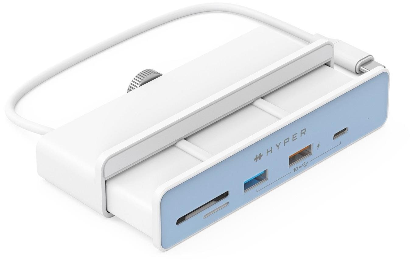1292278_1 - Mediatech 6-in-1 Hub für iMac 24 in passenden Farben HDMI, SD/micro, USB-C, USB-A