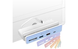 1292278_4 - Mediatech 6-in-1 Hub für iMac 24 in passenden Farben HDMI, SD/micro, USB-C, USB-A