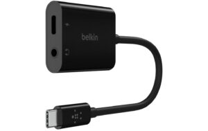 1292563 - Mediatech Belkin RockStar 3.5mm Audio + USB-C Lightning, 3.5mm, Lightning