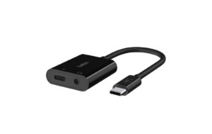 1292563_1 - Mediatech Belkin RockStar 3.5mm Audio + USB-C Lightning, 3.5mm, Lightning