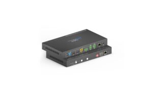 PureTools PT-PSW-21KVM Pres. Sw. 2x1, HDMI/USB-C>HDBT>HDMI, Set,4K
