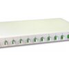 Lightwin 19 1HE Spleissbox, Singlemode,OS2 12xDLC/APC SM Kupplung grün, 2x12 LC/APC Pi
