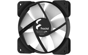 Gehäuselüfter Fractal Asp 12 RGB PWM 3P 120x120x25mm, 4Pin, 10 – 33.2 dB(A)