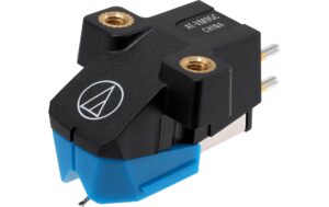 Audio-Technica AT-VM95C/H stereo cartridge on AT-HS6 Headshell