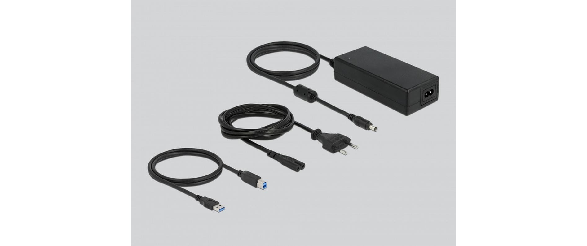 1296976_1 - Mediatech Delock externer USB 3.0 Hub 16-Ports mit 16 Schaltern und Schalter