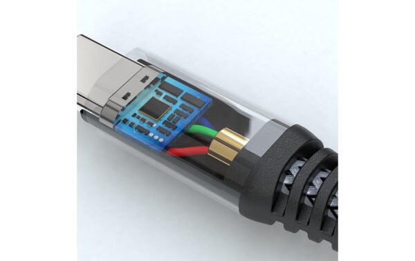4smarts USB 2.0 USB-C Kabel, 1.5m, schwarz PremiumCord bis 100W Daten- und Ladekabel