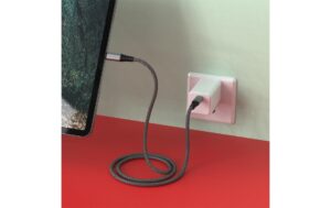 4smarts USB 2.0 USB-C Kabel, 1.5m, schwarz PremiumCord bis 100W Daten- und Ladekabel