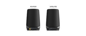 Netgear RBKE963 Orbi Quad-band Mesh schwarz WiFi 6E System 3-Set