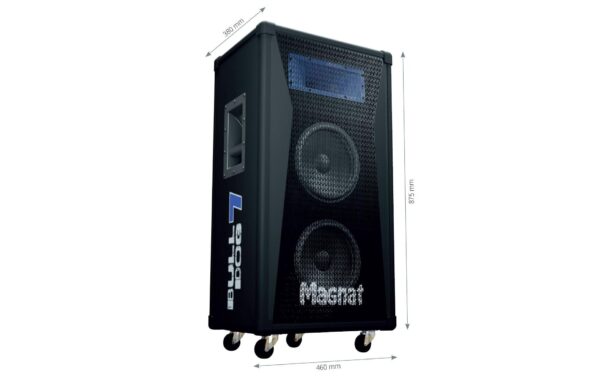 Magnat Bulldog 7 Portabler PA-Speaker-System, 260 Watt