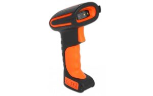 Delock 90556 Industrie Barcode Scanner 1D + 2D, 2,4 GHz oder Bluetooth mit Ladesta