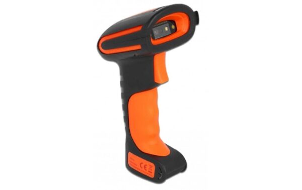 Delock 90556 Industrie Barcode Scanner 1D + 2D, 2,4 GHz oder Bluetooth mit Ladesta