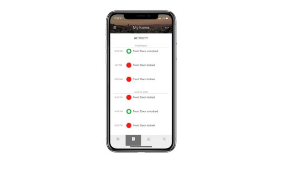 Yale Linus Smart Lock Silber Kit 1 +Bridge