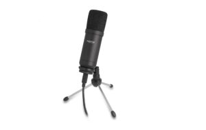 Delock USB Kondensator Mikrofon 24 Bit 192 Khz für PC und Laptop, 2.5m Kabel