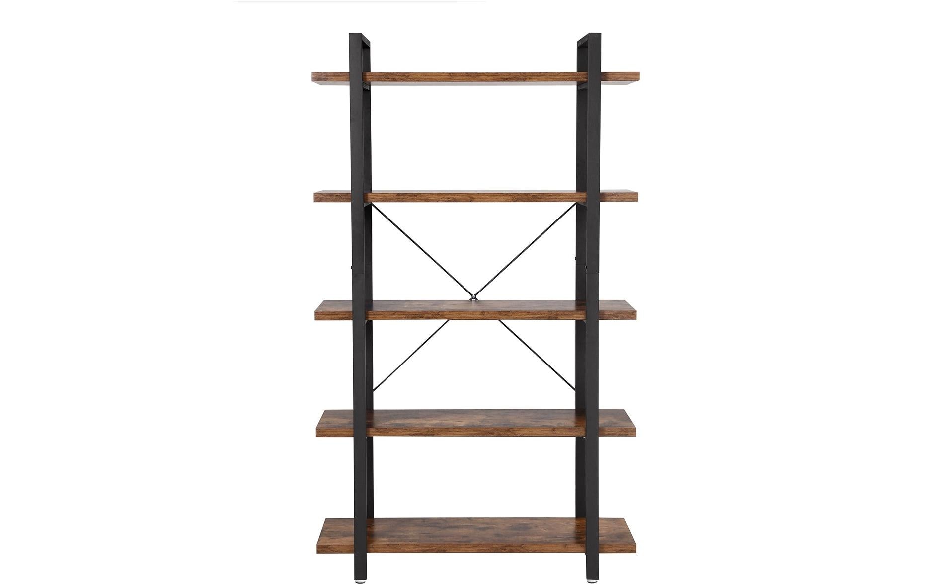 1309845_1 - Mediatech Vasagle Standregal mit 5 Ebenen 105x33.5x177.5 cm, Traglast pro Ebene 30 kg