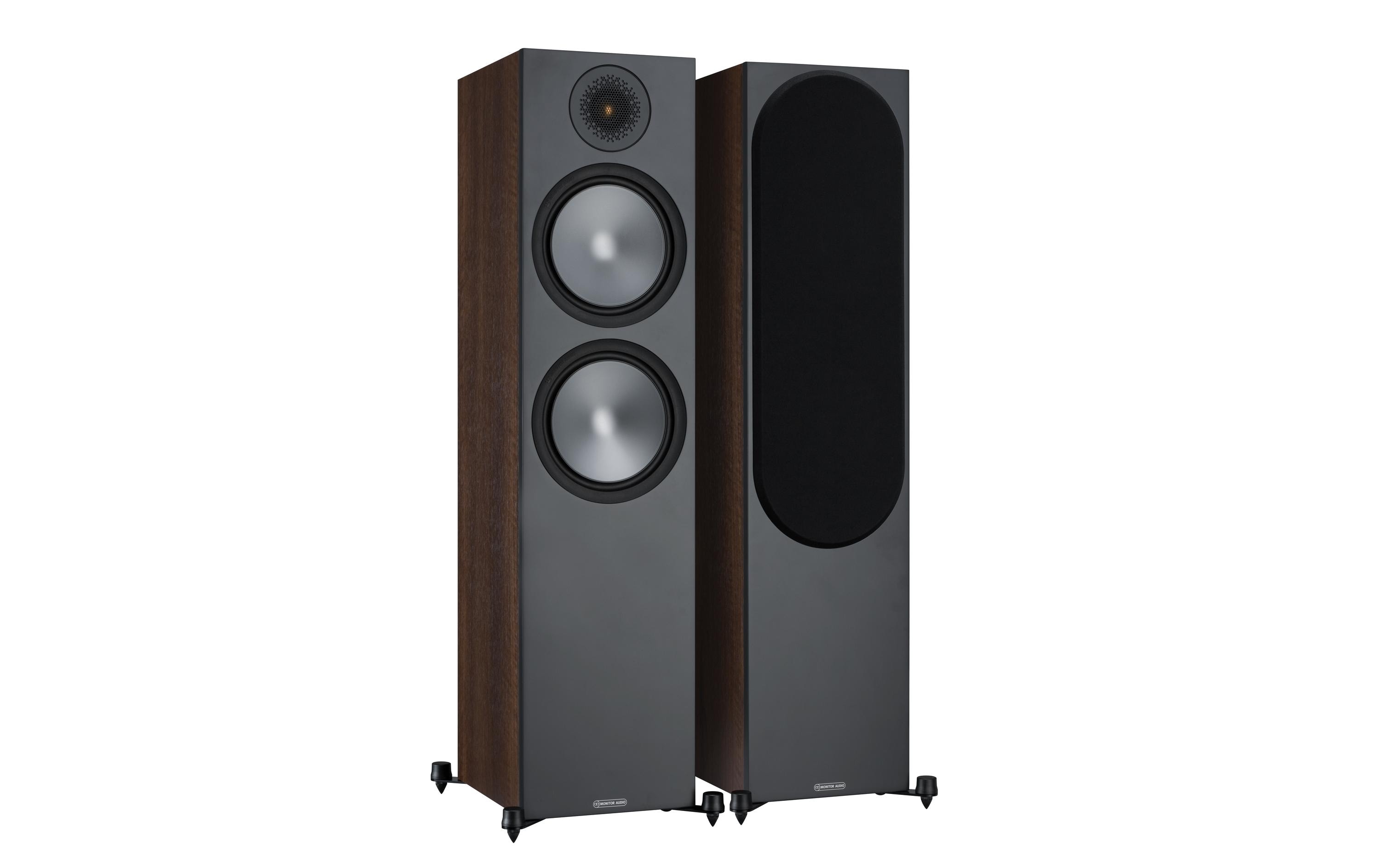 1310012 - Mediatech Monitor Audio Bronze 500, Standlautsprecher Paar, Walnuss, 8 Ohm, 200 Watt RMS kaufen Schweiz | Mediatech.ch