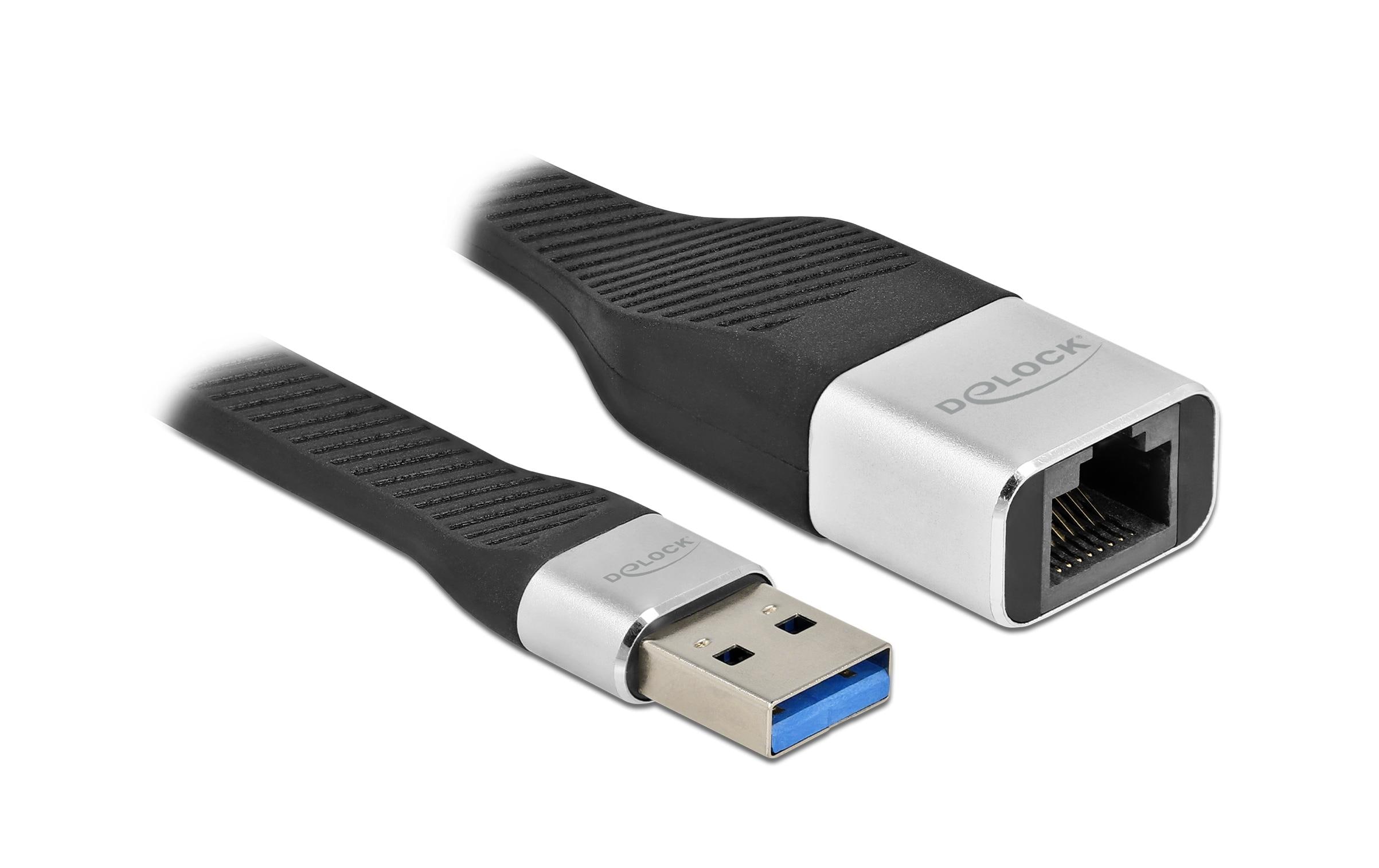 1320784 - Mediatech Delock FPC USB Type-A zu Gigabit LAN 10/100/1000 Mbps, 13cm kaufen Schweiz | Mediatech.ch