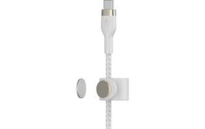 1320944_3 - Mediatech Belkin BoostCharge Pro Flex USB-C-USB-C 1m Silikon weiss bis 60W