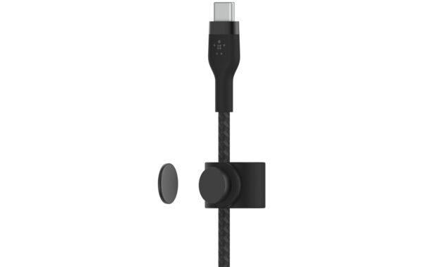 1320945_3 - Mediatech Belkin BoostCharge Pro Flex USB-C-USB-C 2m Silikon schwarz bis 60W