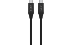 Belkin USB4 USB-C/USB-C, 40 Gbit/s 100W 0.8m, schwarz