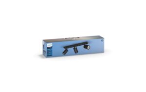1322292_1 - Mediatech Philips Spot Kosipo GU10, 3x max. 5.5W, schwarz
