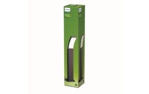 Philips Aussensockelleuchte Splay 60cm, 1100lm, 2700K, anthrazit