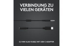 Logitech G333 Gaming Ohrhörer schwarz