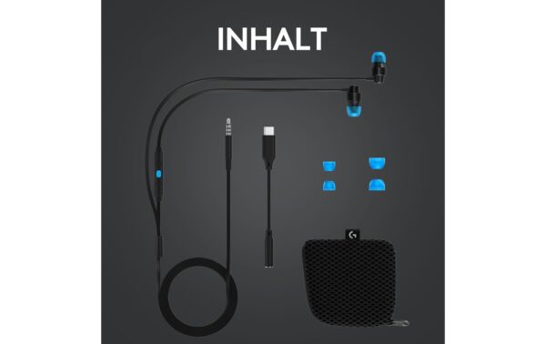 Logitech G333 Gaming Ohrhörer schwarz