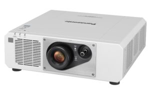 LED/Laser Projektor Panasonic PT-FRQ50W 5200 ANSI-Lumen, 4K UHD , weiss