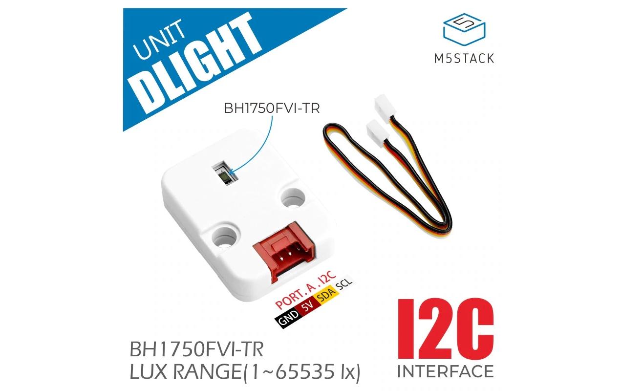 1323645_1 - Mediatech M5Stack Dlight Unit Ambient Light Sensor, BH1750FVI-TR