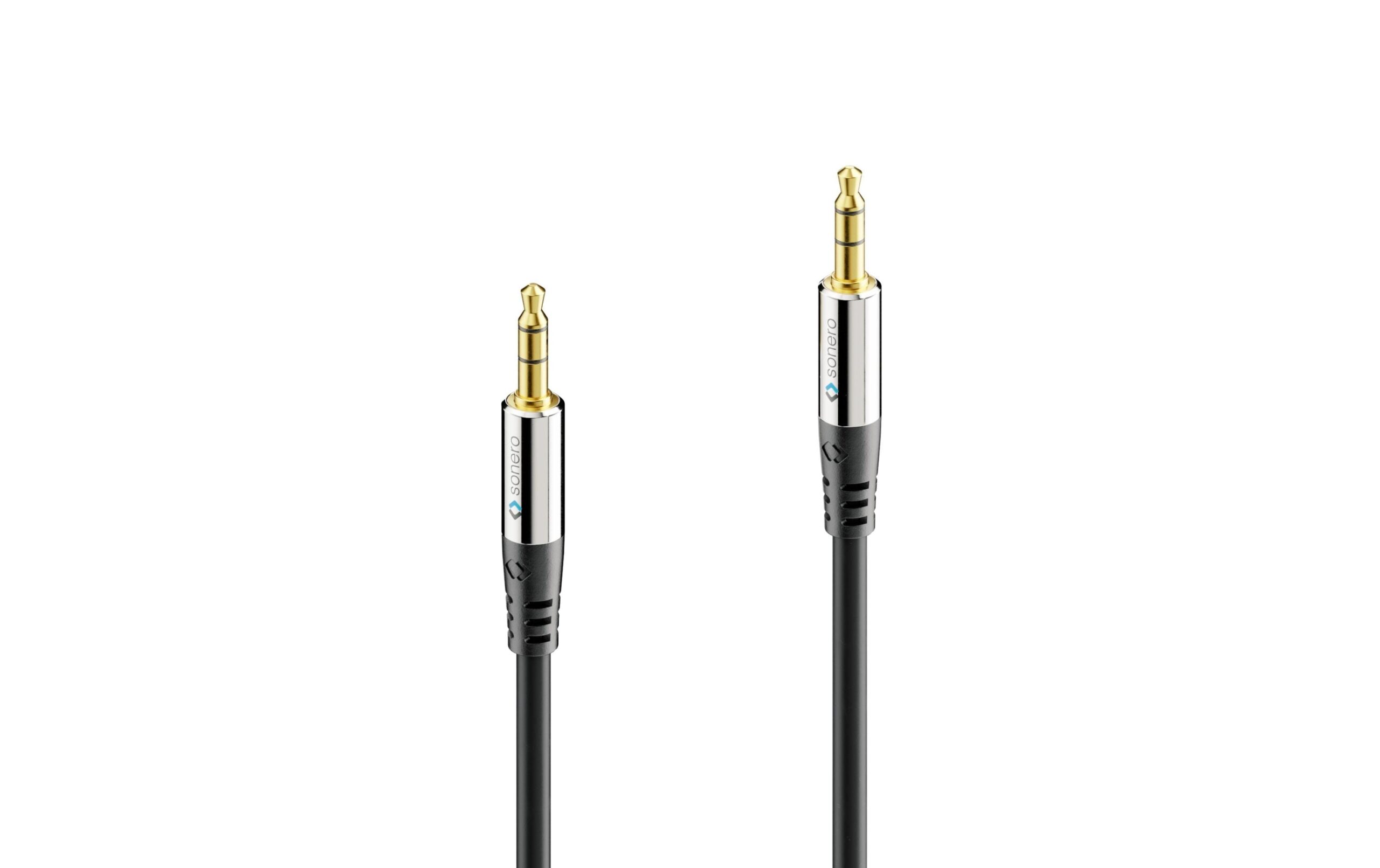 1328769 - Mediatech Sonero 3.5mm Audio Klinken-Kabel 20.00m, Stecker <-> Stecker, 3-Pol