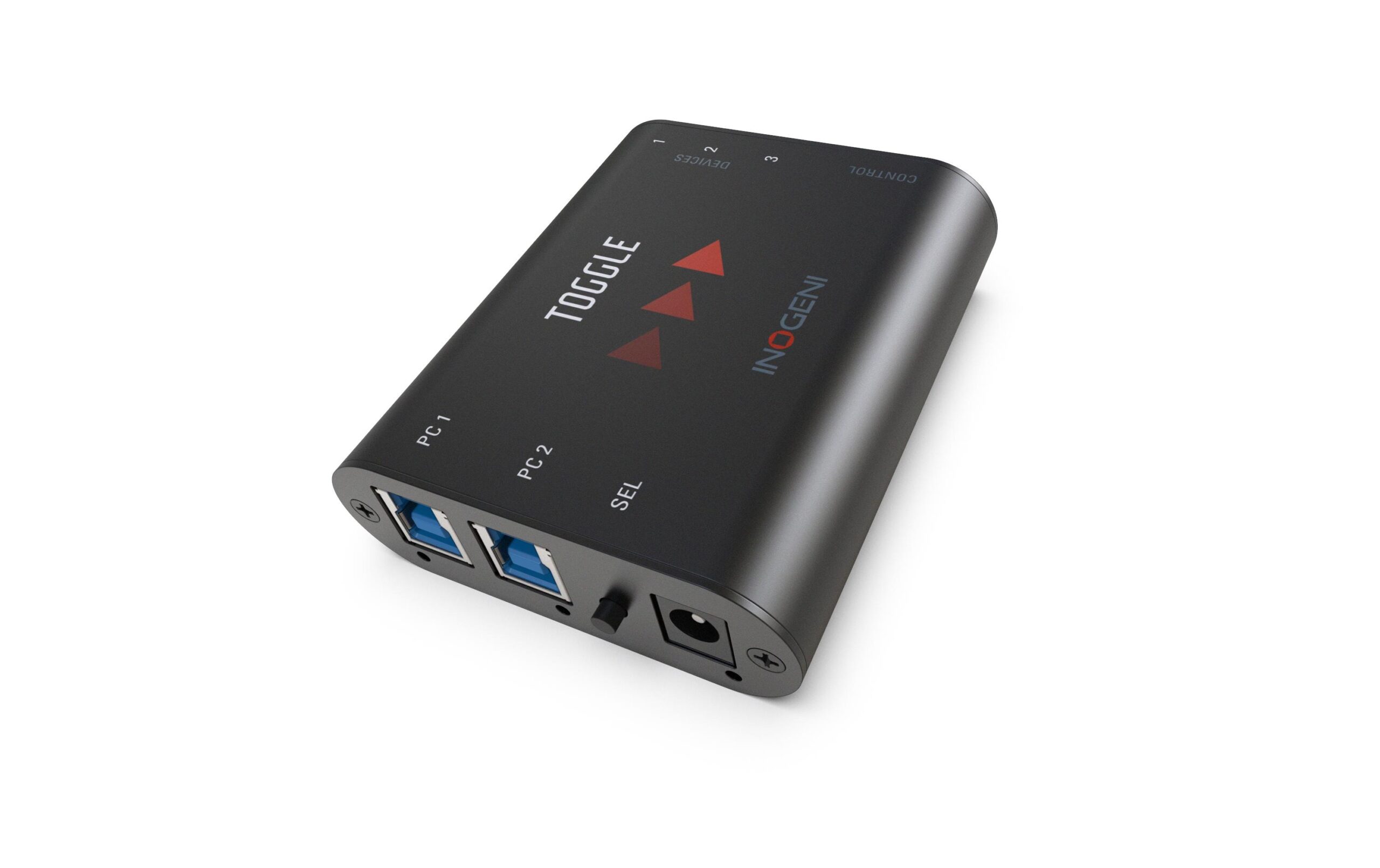 1329400 - Mediatech Inogeni TOGGLE Switcher: USB3.0>2PC/CODEC