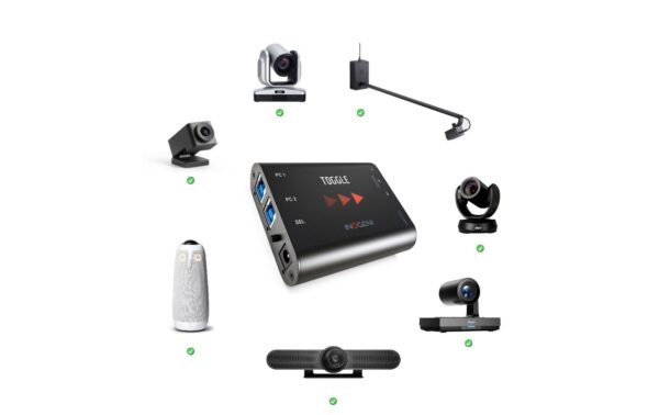 1329400_7 - Mediatech Inogeni TOGGLE Switcher: USB3.0>2PC/CODEC
