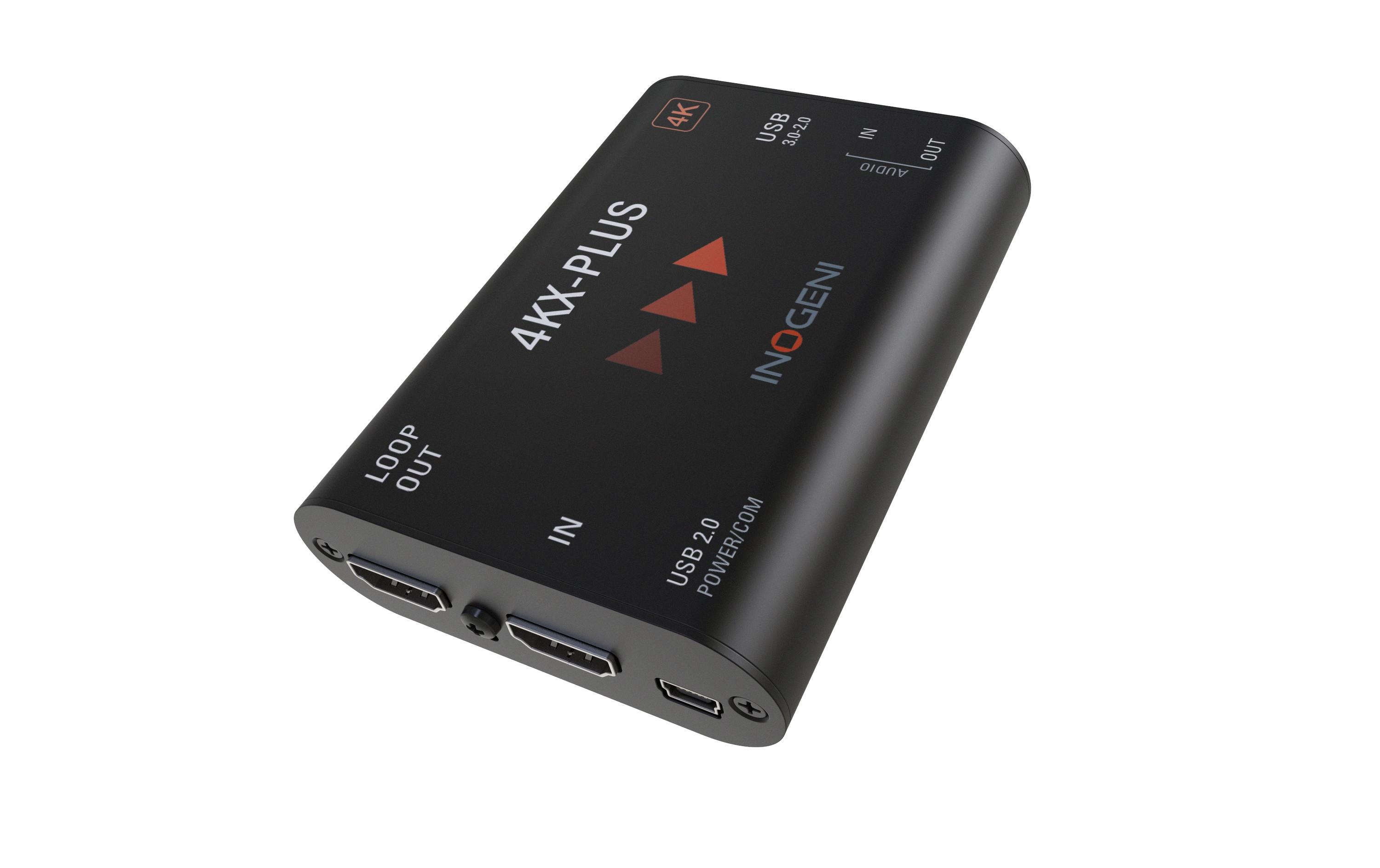 1329401 - Mediatech Inogeni 4KX-Plus Konverter: HDMI>USB, 4K, Loop, Audio, Ext.P