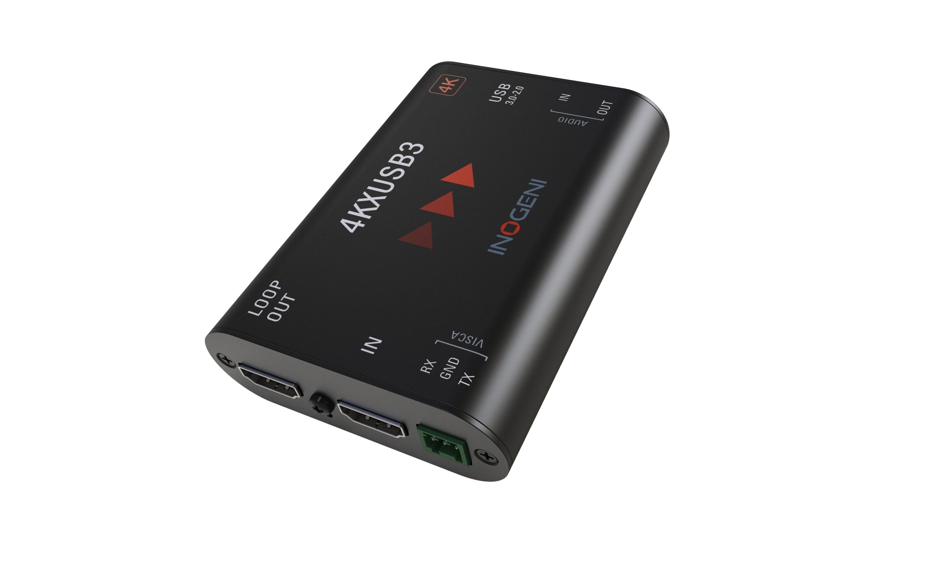 1329402_1 - Mediatech Inogeni 4KXUSB3 Konverter: HDMI>USB, 4K, Loop, Audio, VISCA