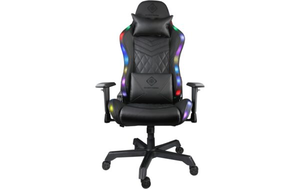 1331584_3 - Mediatech Deltaco DC410 Schwarz Gaming Chair schwarz, RGB